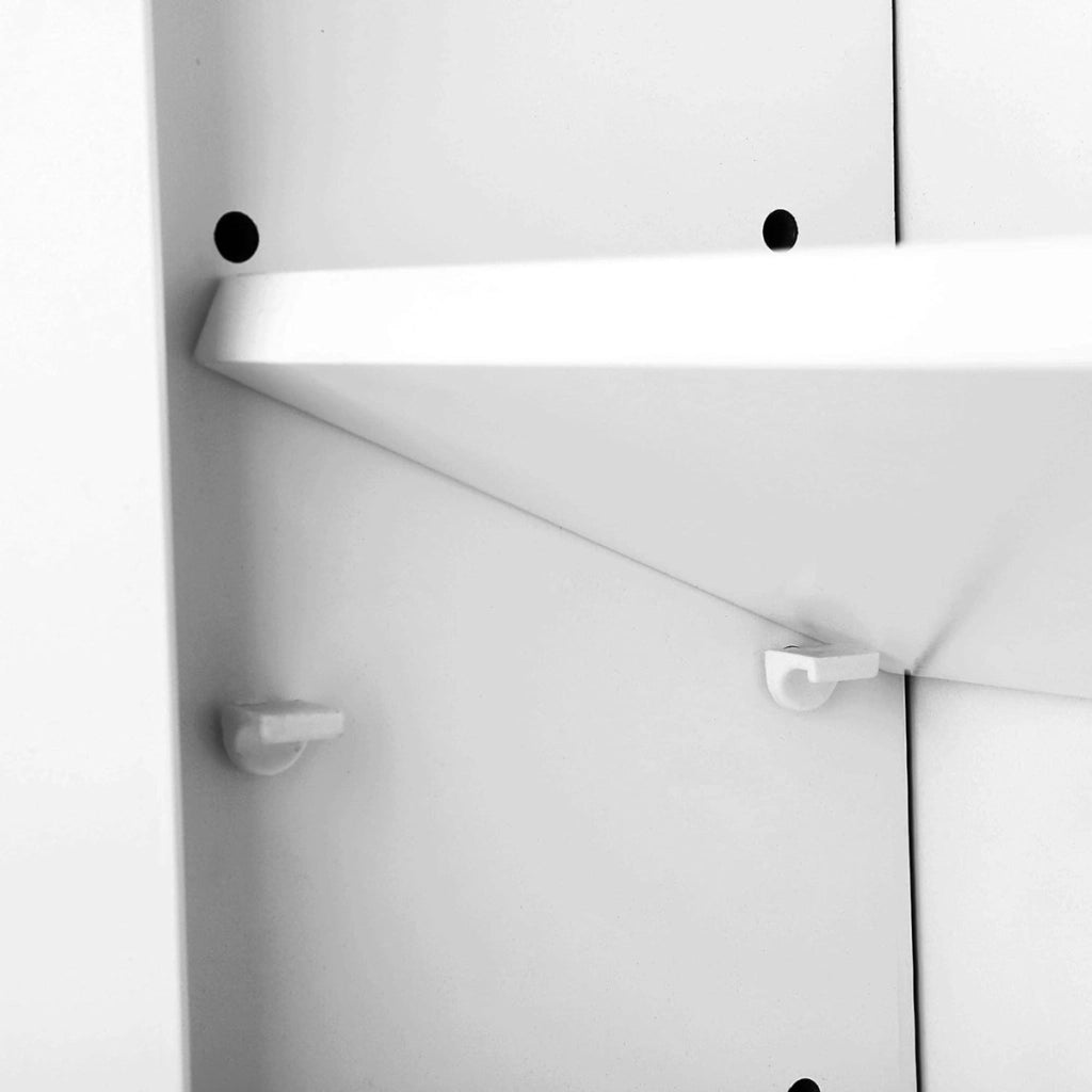 Mobiletto pensile da bagno con 3 ante a specchio