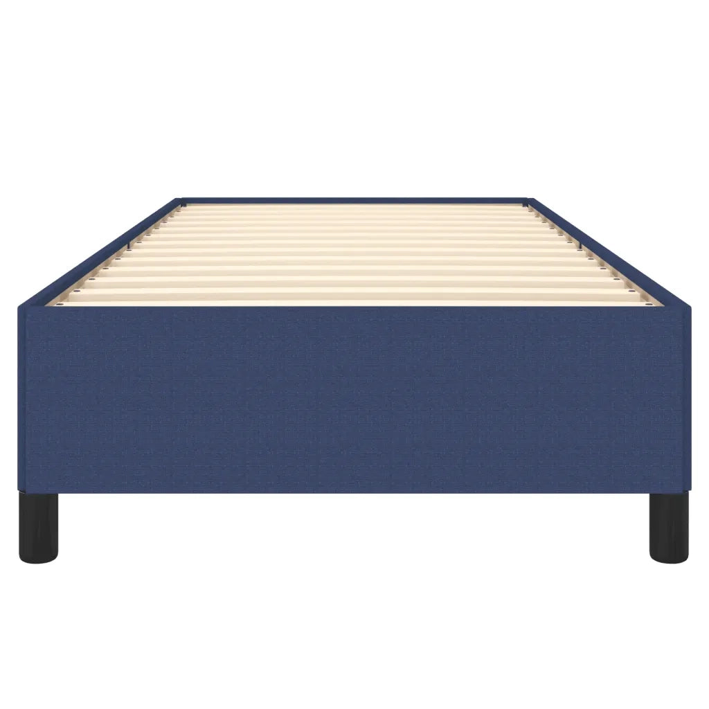 Giroletto senza Materasso Blu 90x190 cm in Tessuto 347032