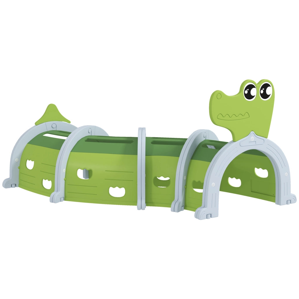 Tunnel da gioco per bambini ¨C zephmum ¨C Verde 194x88x92 cm