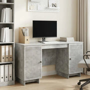 Scrivania Grigio Cemento Legno ingegnerizzato 3414570