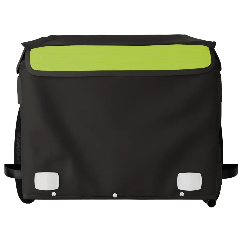 Rimorchio da Bici Nero e Verde 30 kg in Ferro CFW8902619