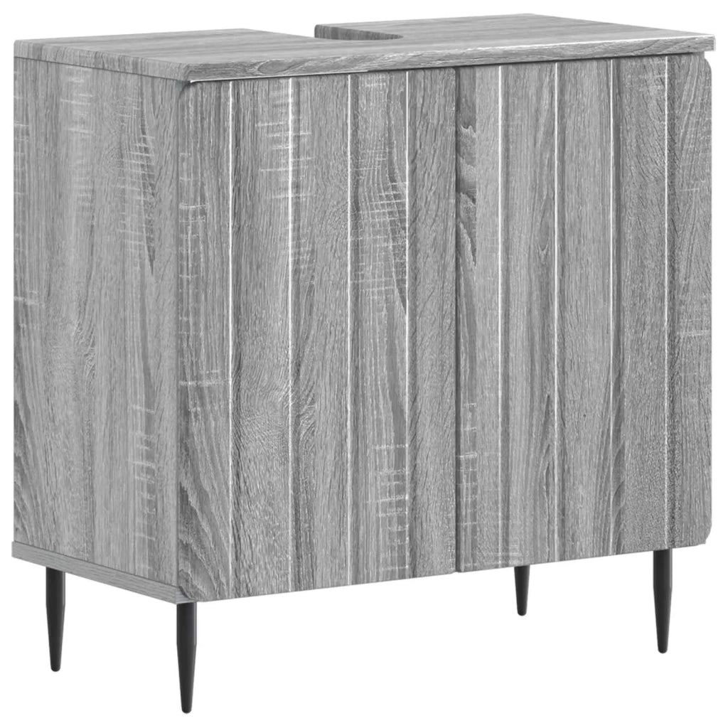 Set di armadietti da bagno in 3 pezzi ZWOLLE 3417843