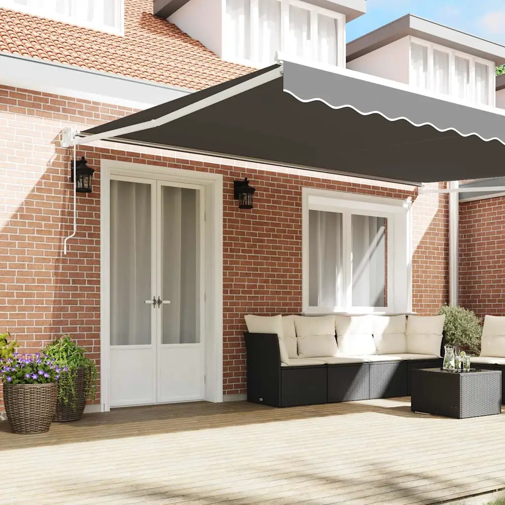 Telaio per tende da sole retrattile Bianco 400 × 300 cm 362023