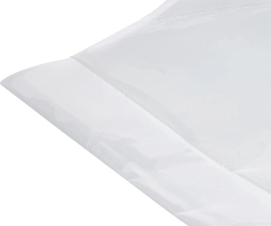 Sacchetto di plastica trasparente 288x18x5 cm - 6 sacchetti di plastica da un tempo