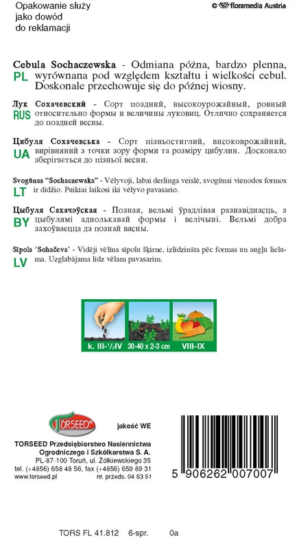Cipolla di Sochaczew 5g