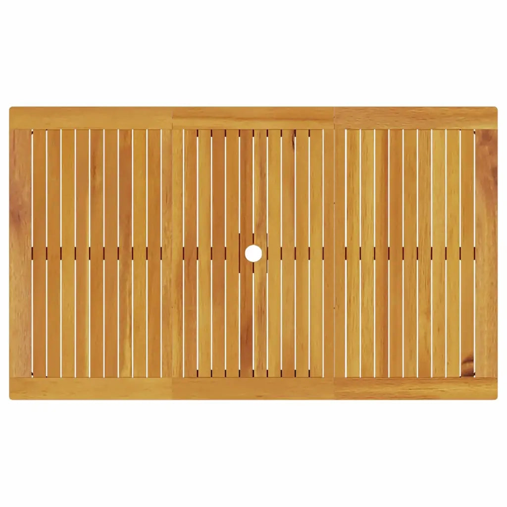Set da Pranzo per Giardino 5 pcs Marrone 3375619