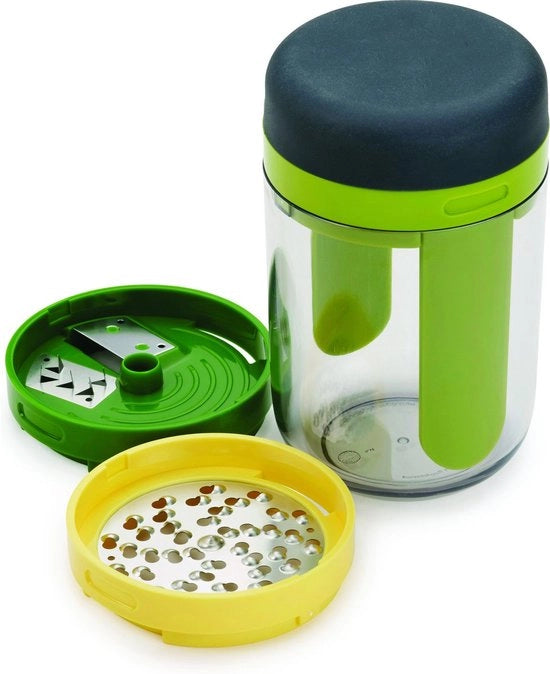 Spiralidratore 3 in 1 - Inclusa Scatola di Raccogliimento - Acciaio/Nylon - 7,8 x 7,8 x 16 cm - Verde - ABS