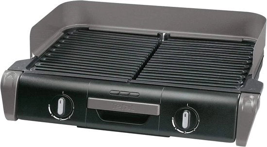 Barbecue elettrico per Interno ed Esterno - Con due griglia e termostati senza gradini