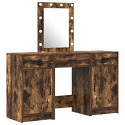 Toeletta | Tavolo da Trucco Marrone 50 x 41 x 135 cm Legno multistrato