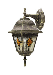 Applique esterna Monaco classica oro E27 IP43 Rabalux