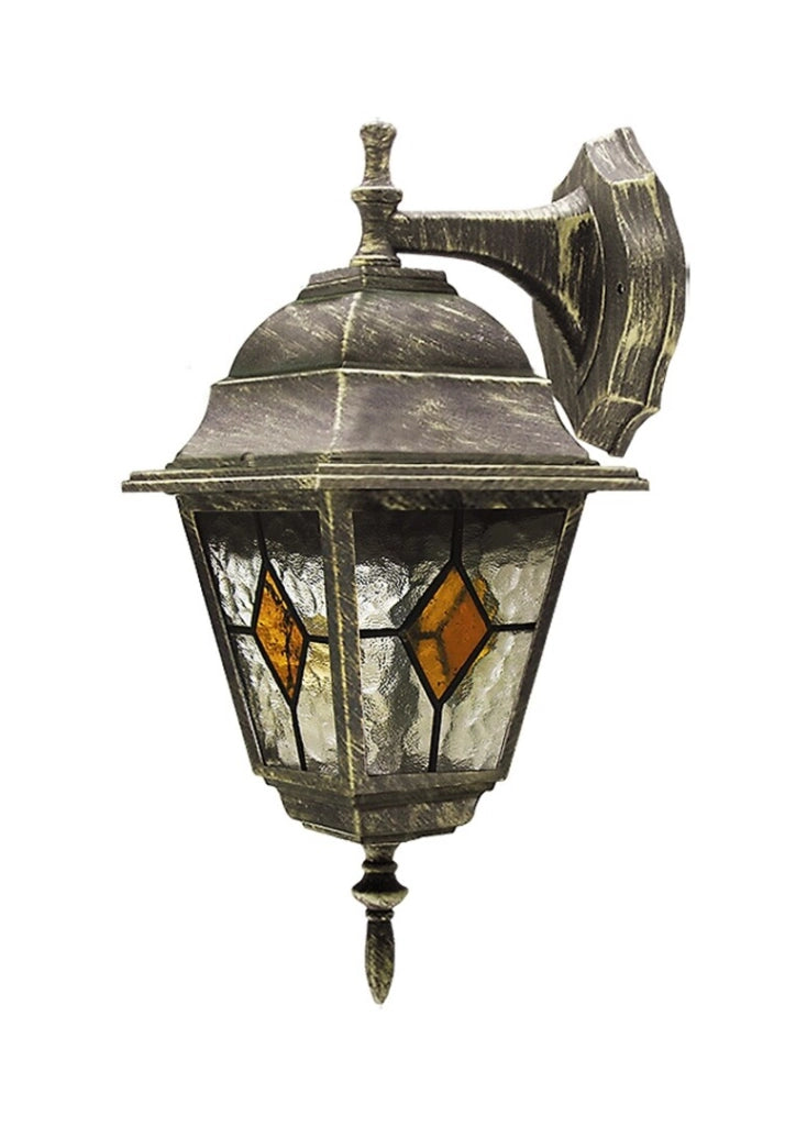 Applique esterna Monaco classica oro E27 IP43 Rabalux