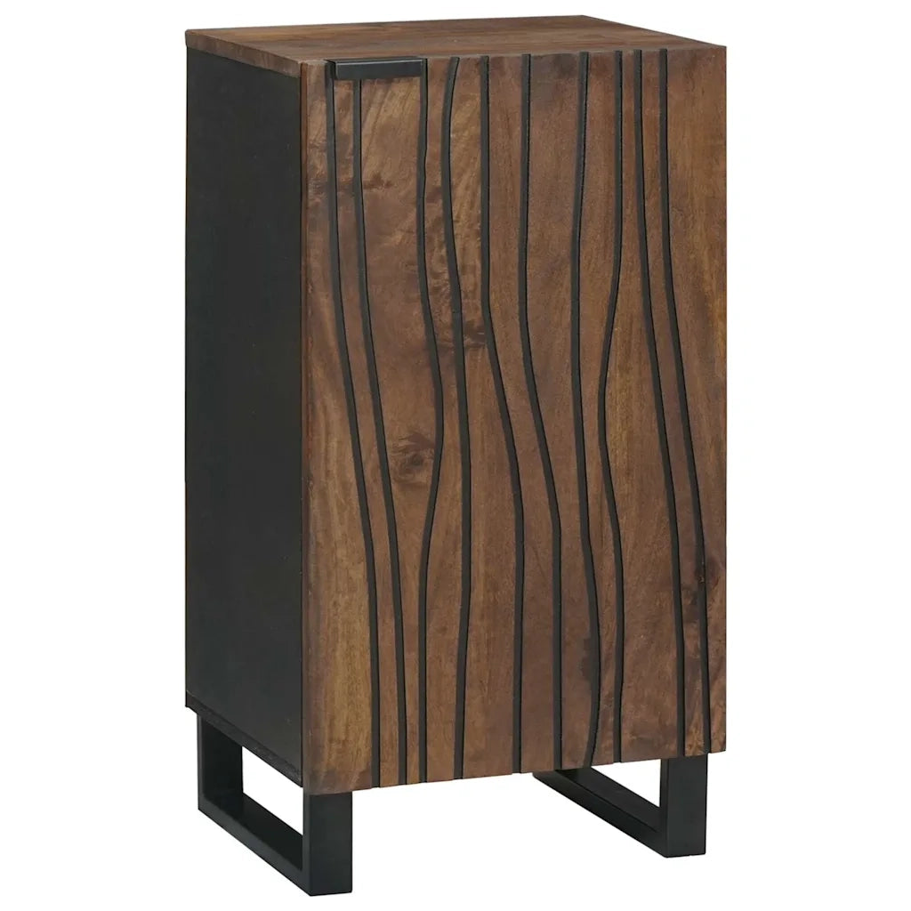 Credenza | Sideboard Marrone 40 x 33 x 75 cm legno massello di mango