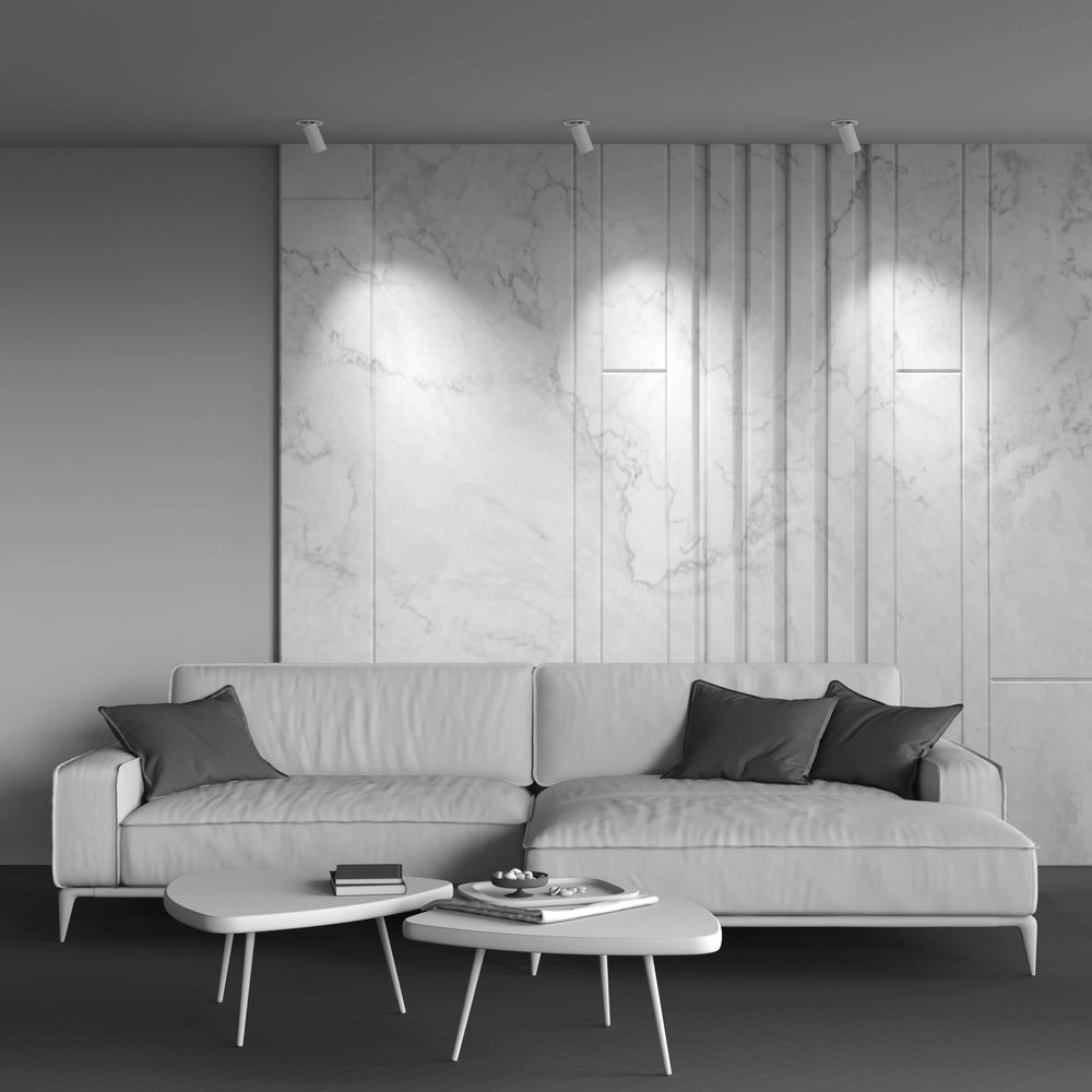 Maytoni Focus S faretto soffitto bianco GU10 10W alluminio