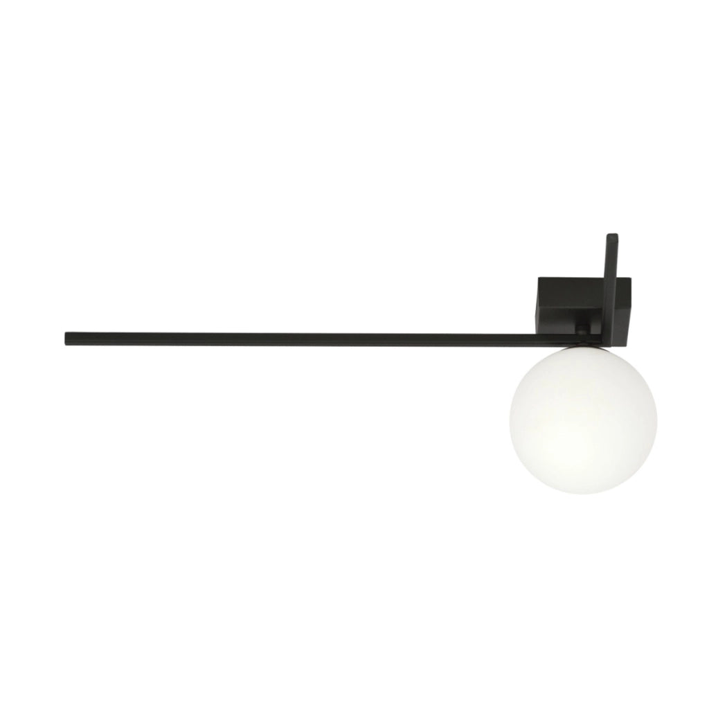 Emibig Imago lampada soffitto/parete 1xE14 nero opale