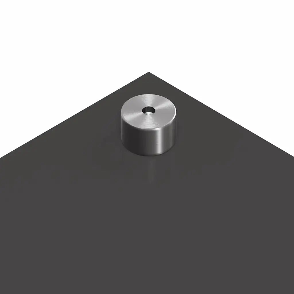 Rivestimento da Cucina 2 pz-Set di 2 Paraschizzi per Cucina Grigio scuro 100 x 40 cm