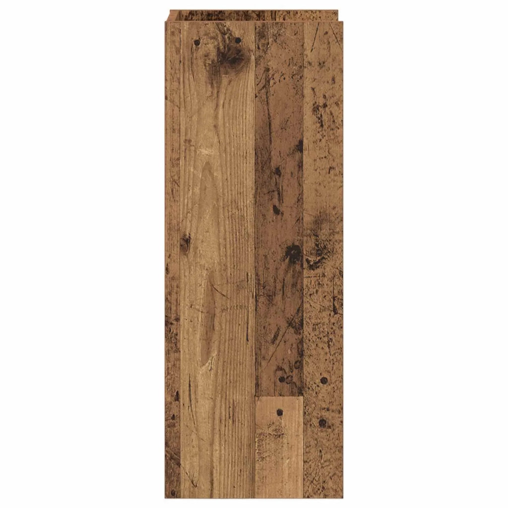 Supporto per piante 2 pcs Legno vecchio 30 x 30 x 80 cm 899591