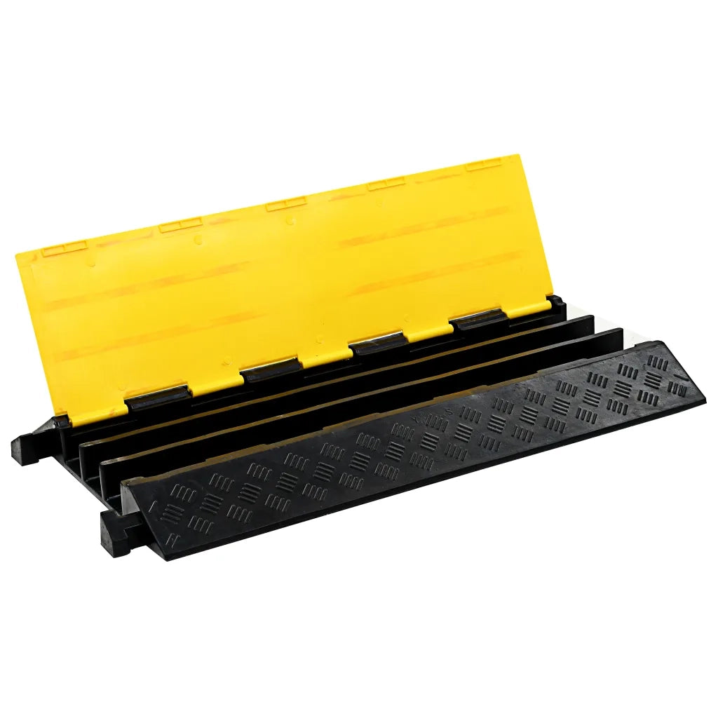 Dosso Passacavi con 3 Canali in Gomma 93 cm 142836