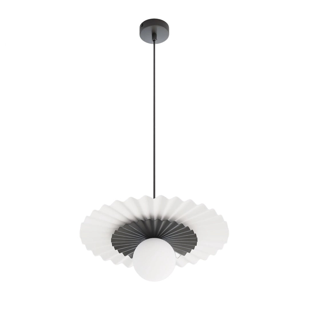 Lampada sospesa UMBRA Emibig 1xG9 bianco nero
