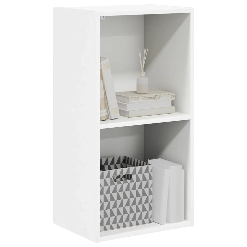 Libreria Bianca 40x30x76,5 cm in Legno Multistrato 800927