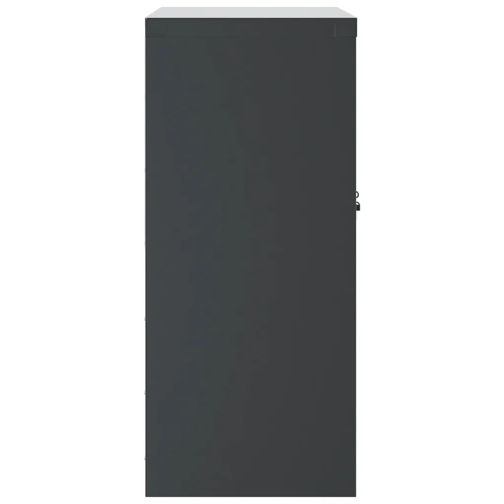 Armadio Classificatore Antracite 79x40x90 cm in Acciaio