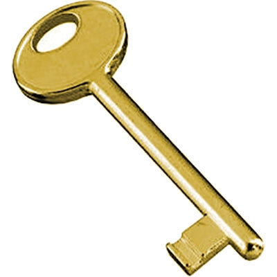 CHIAVE PATENT OTTONATA AGB - ZAMA n°  7- 10 pezzi