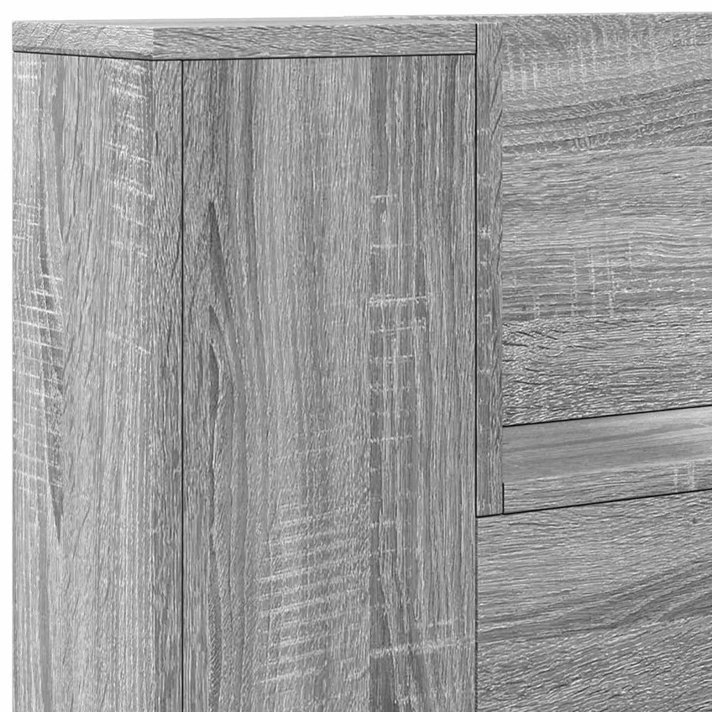 Testiera Grigio Sonoma 120 x 16,5 x 103,5 cm Legno multistrato 3418661