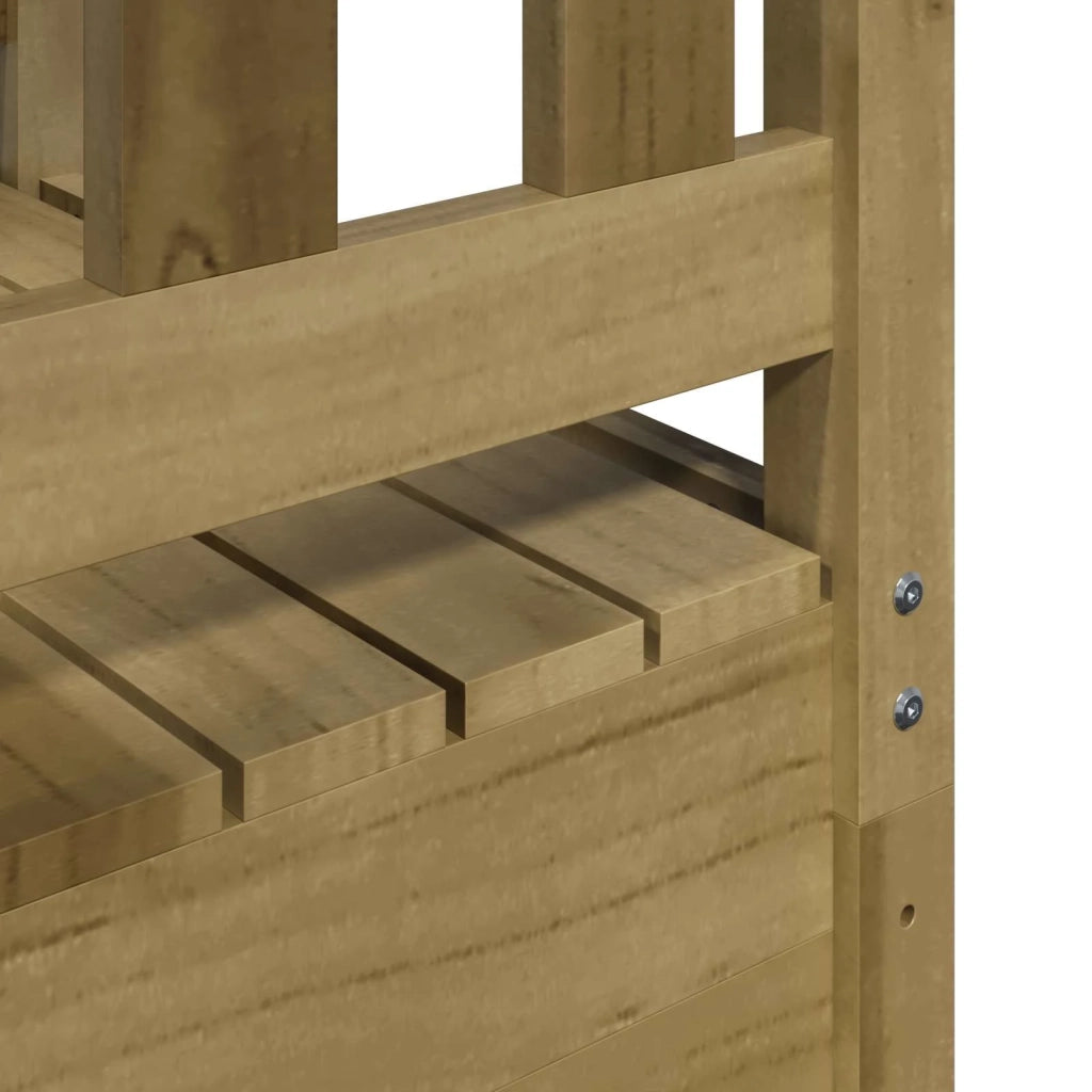 Torre da Gioco Marrone Legno Impregnato Solido 3417201