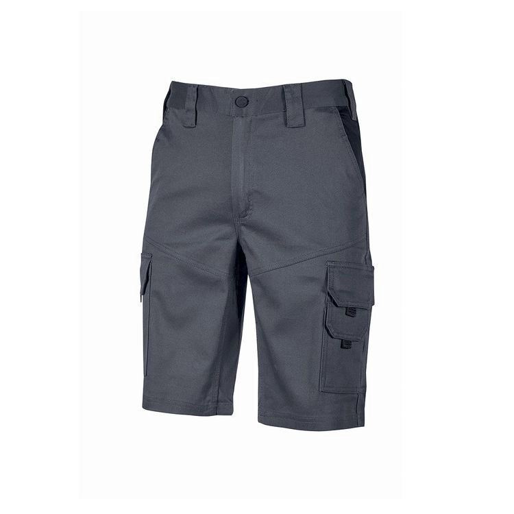 BERMUDA BONITO SLIM FIT- - tg.L - grey iron - 1 pezzi U-POWER