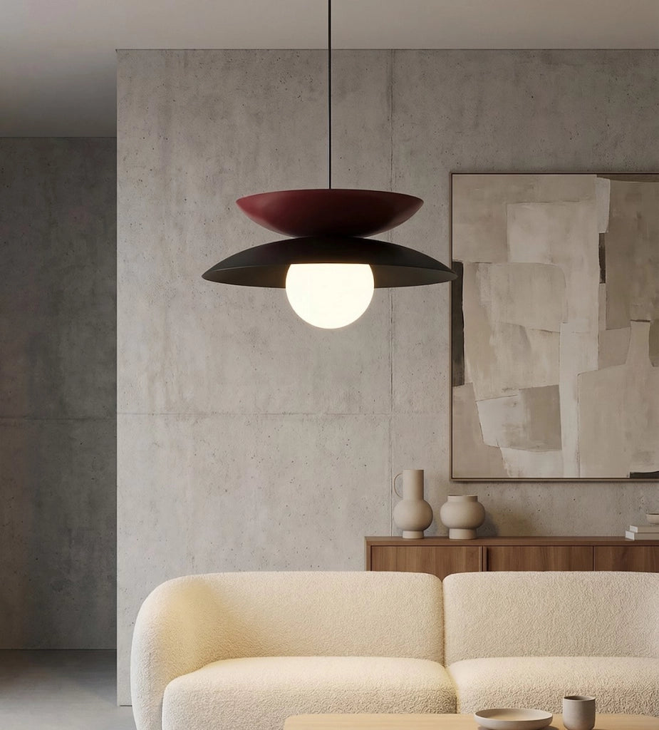 Lampada sospesa Japandi NAGOYA 1xG9 Emibig