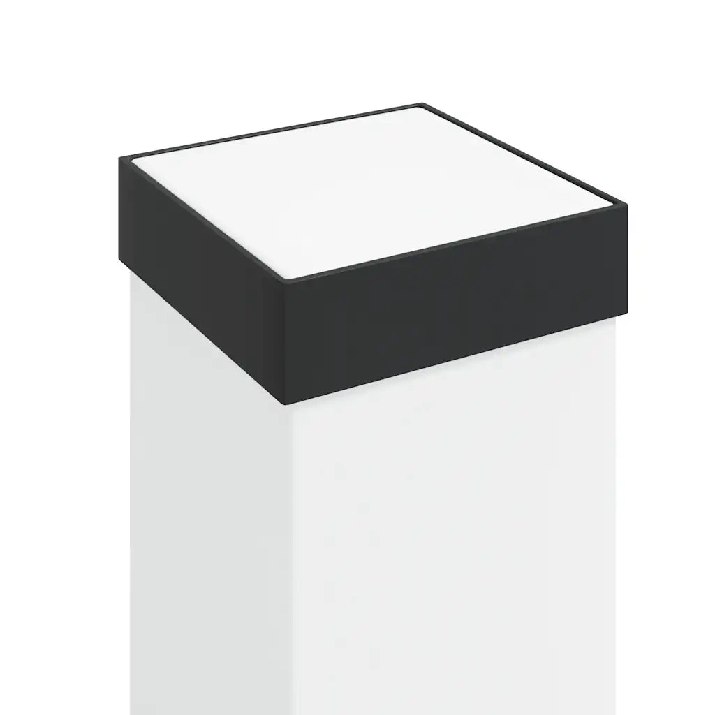 Lampada a paletto con sensore 110 cm Nera IP44 4006081