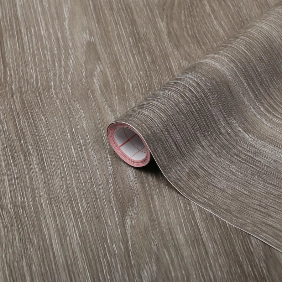 PLASTICA ADESIVA ROVERE SHEFFIELD GRIGIO DC FIX MINI 45X2