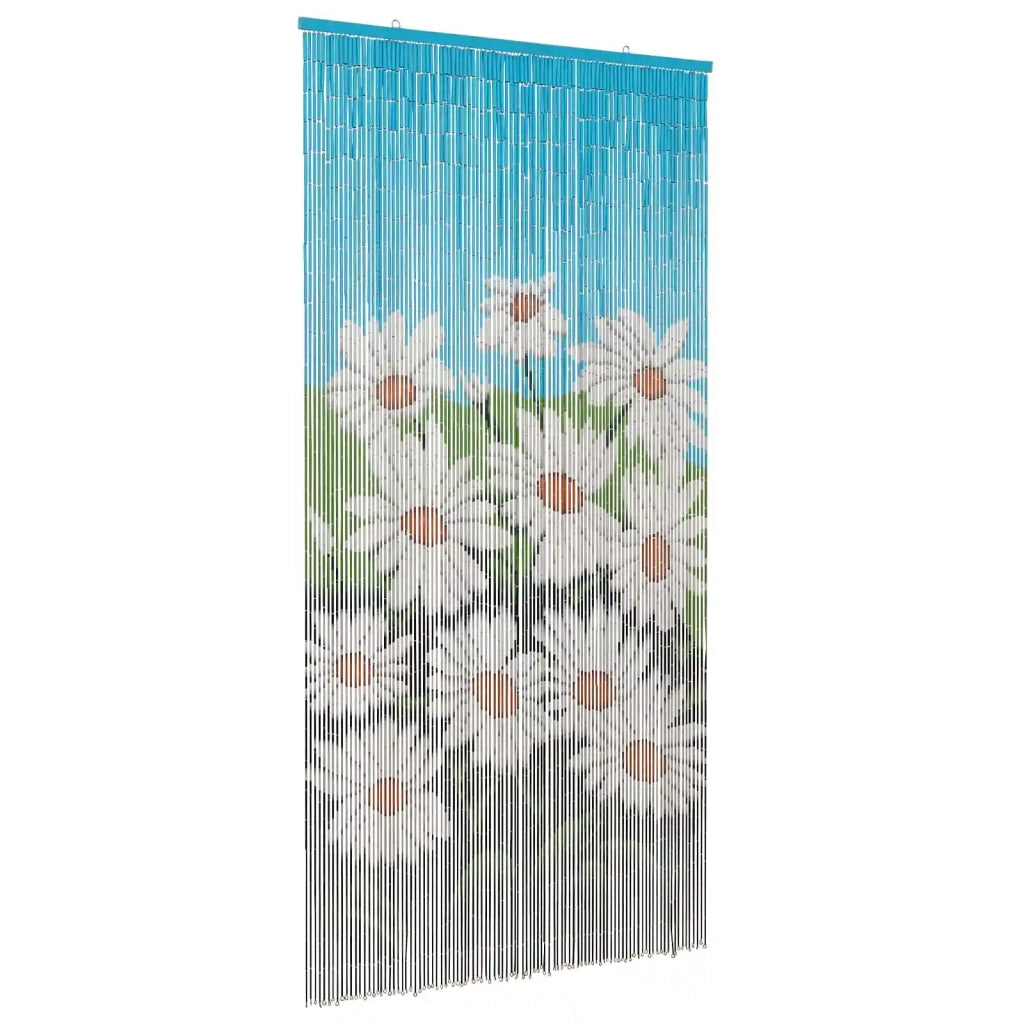 Tenda per Porta Antinsetti multicolore 200 x 100 cm Bambù 42030056