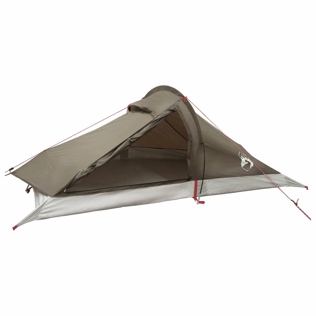Tenda da backpacking Marrone e Grigio 2 persone