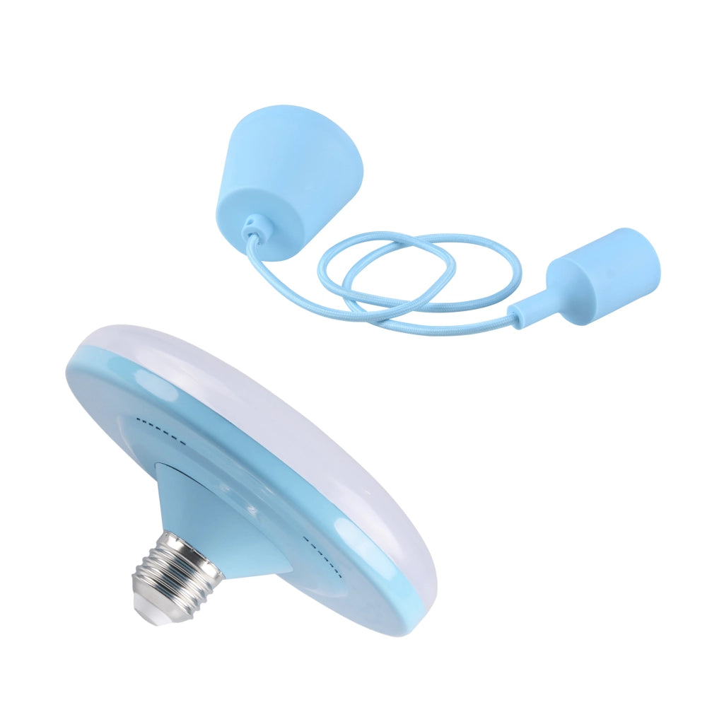 Lampada sospensione KIKI blu E27 LED 10W inclusa Polux