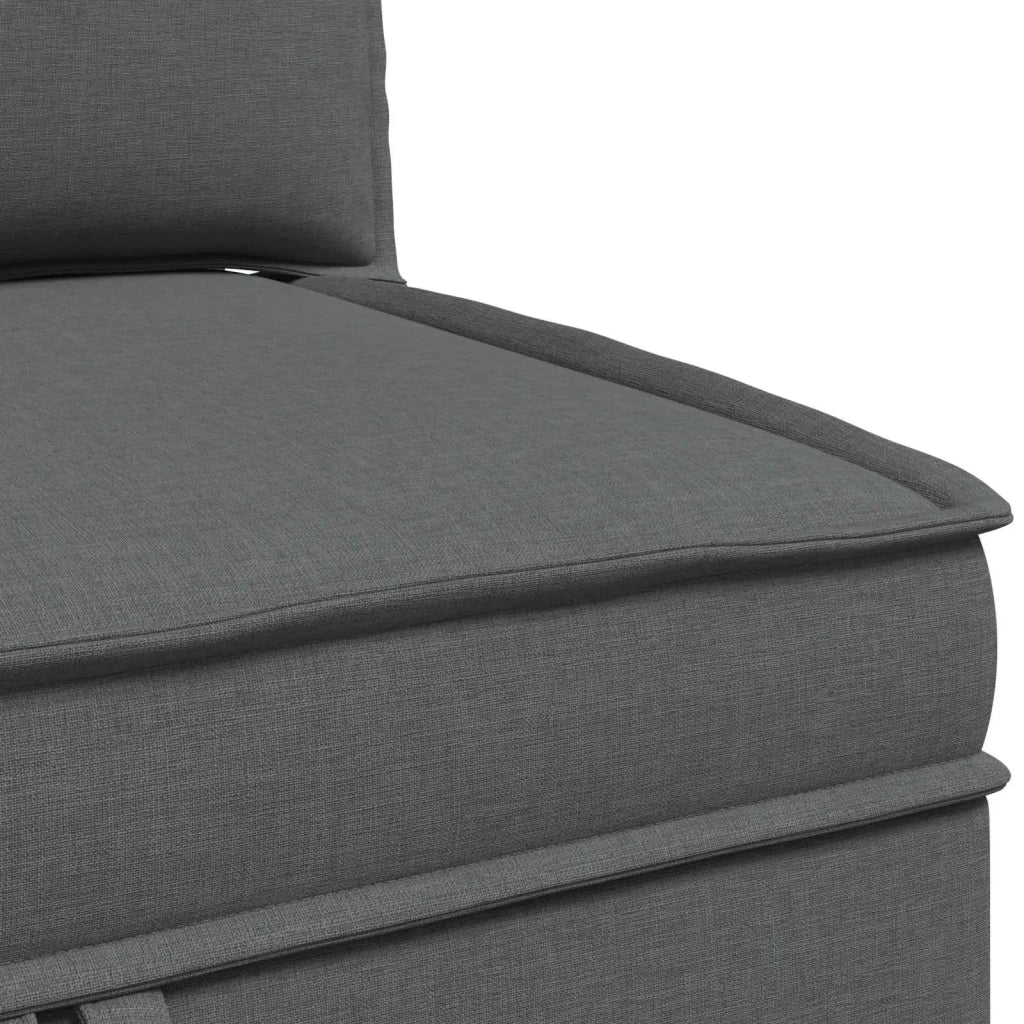 Pouf contenitore Grigio scuro 42027067