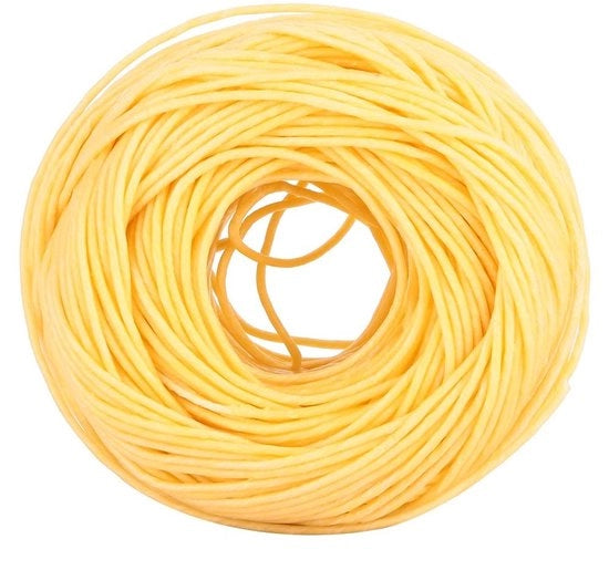 Lanterna a wick lento Accendente - 60 Metri - Hennep organico - Senza fumo o odore - per DIY - Sicura e sostenibile
