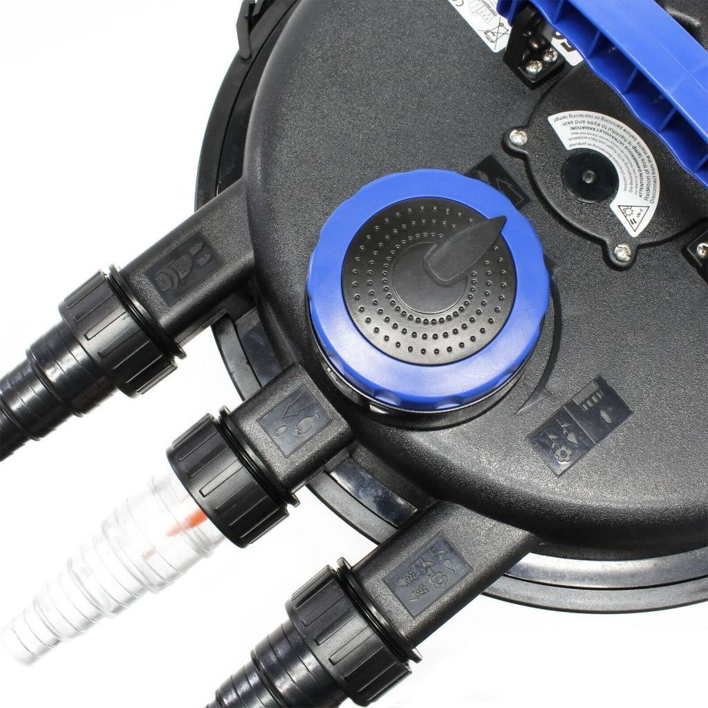 Kit per laghetto da 6000 litri luce UVC da 11 watt pompa da 3600 l/h tubo da 5 m kit di filtrazione 16_0001928