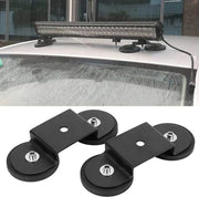 Sostegno Magnetico Universale - Applicatore di Montaggio - 2 Pezzi - Robusto - Per SUV - Sostiene fino a 110.000 g - Sostegno a LED