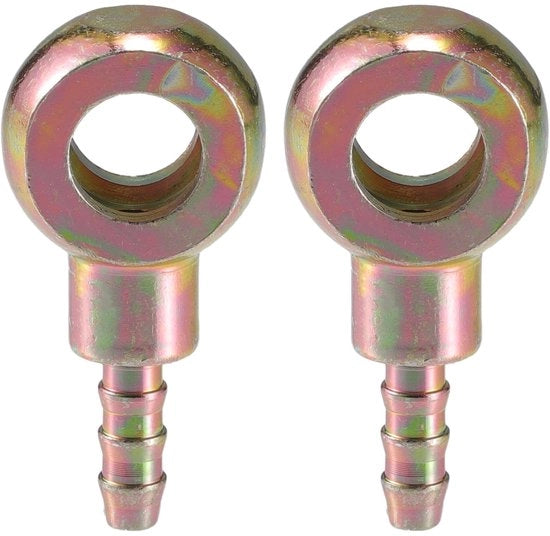 Adattatore a supporto per tubi da 10 mm ID 6 mm OD set da 2 pezzi