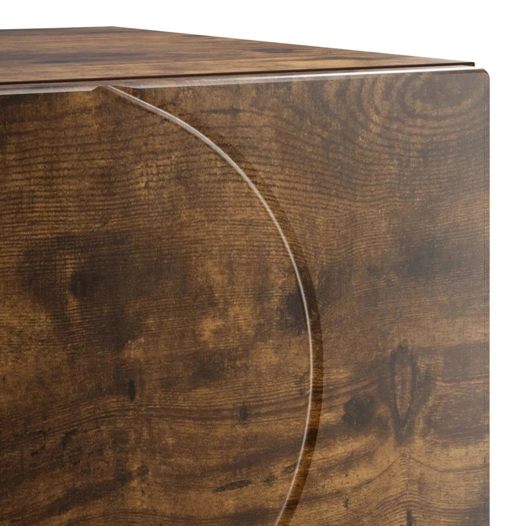 Armadio da Notte 2 pz Rovere Fumo 33,5 x 34,5 x 50 cm 8011398