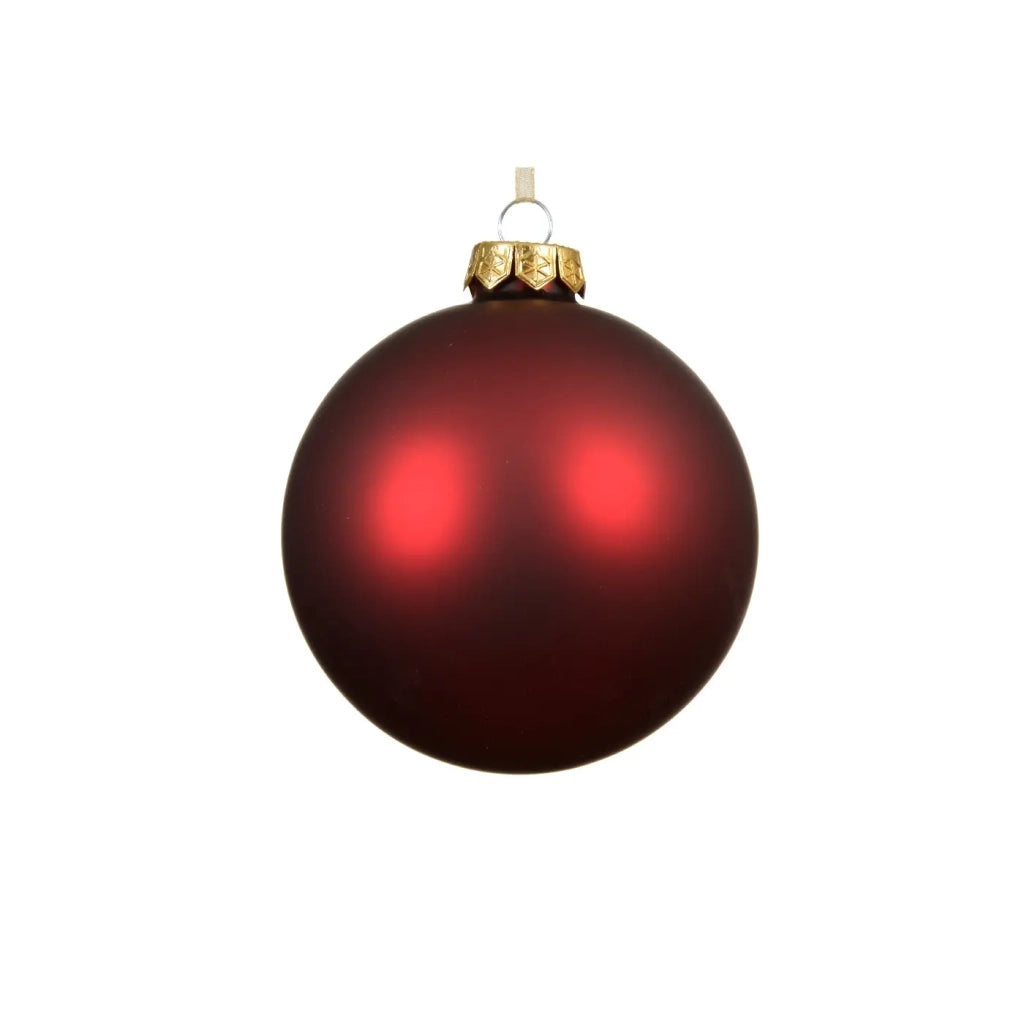 Pallina Vt opaco sangue di bue d15cm