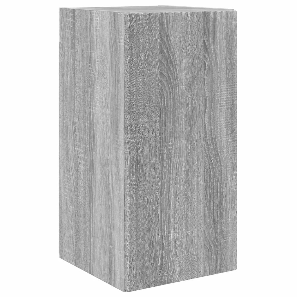 Set mobile TV 4 pcs Grigio Sonoma Legno multistrato