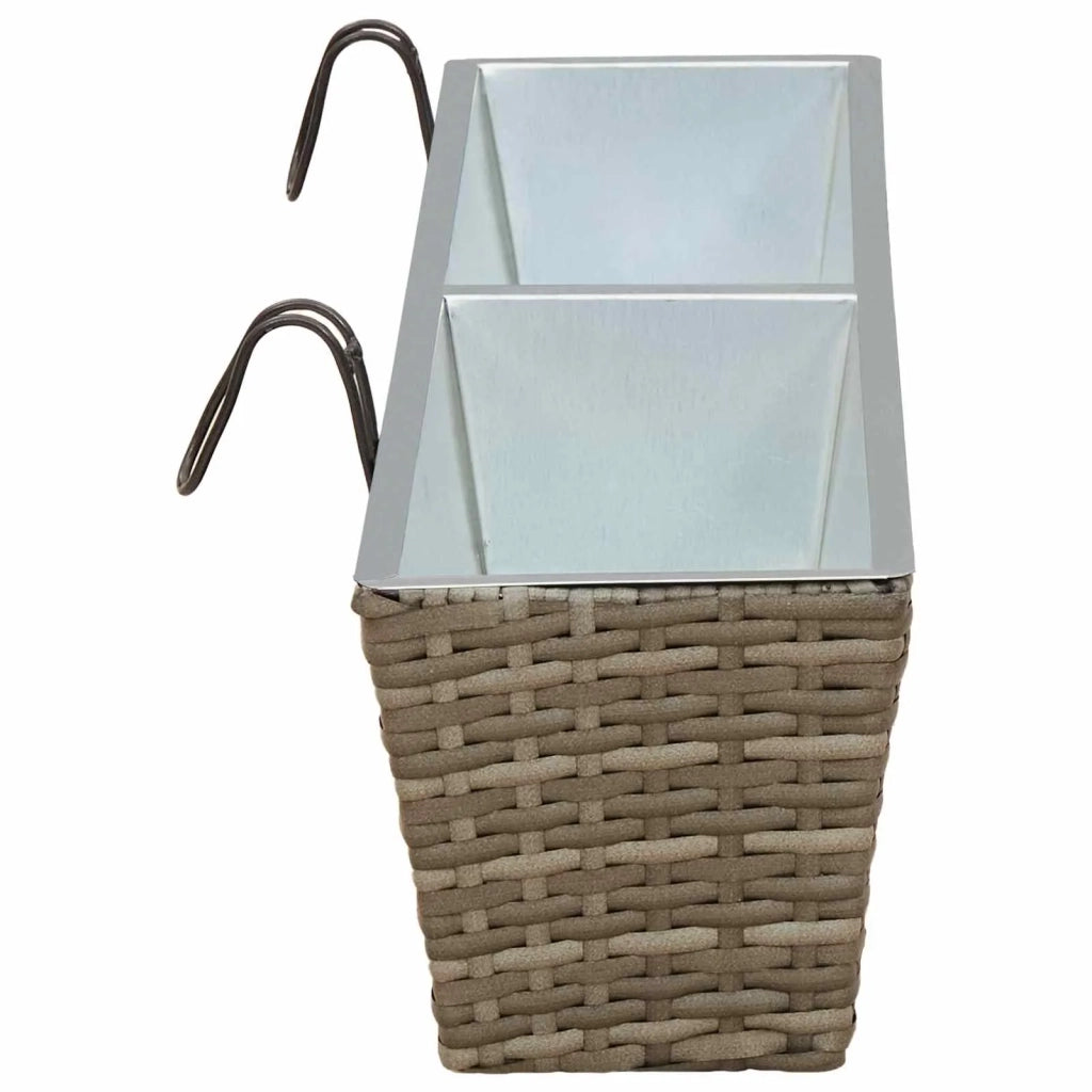 Ringhiera 2 pcs 80 x 17 x 17 cm Metallo 42026970