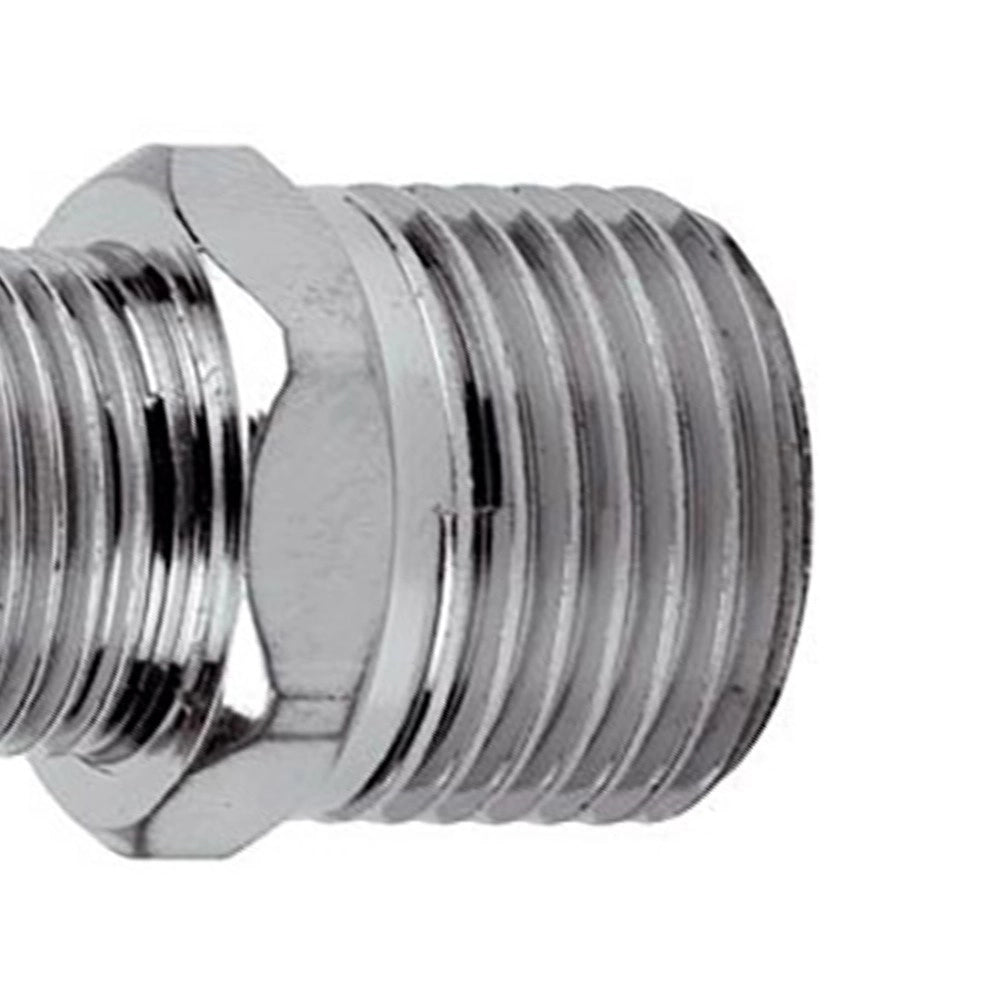 Viti doppie cromate ridotte con 7 filetti