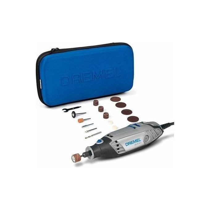 Dremel F0133000JC 3000 Multiutensile Rotativo 130 W Velocita' Variabile 10.000 33.000 rpm 15 Accessori EZ Twist colore Grigio