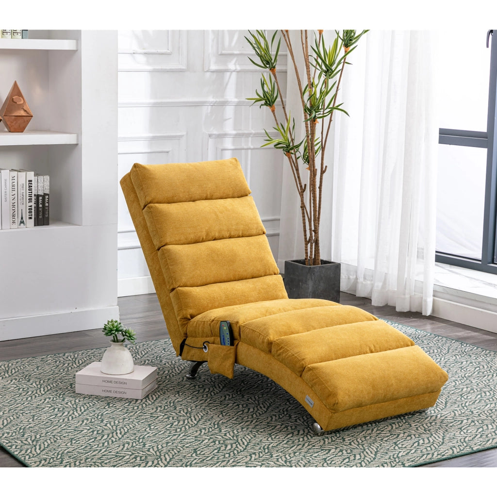 Divano Letto Relax con Vibrazione e Tasche Laterali ¨C MINIMAL ¨C Grigio