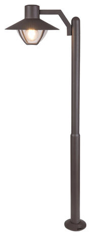 Lampione da giardino Almada bronzo E27 IP44 Rabalux