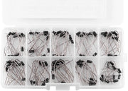 Set di diodi regolatori da 100 pezzi con scatola di conservazione