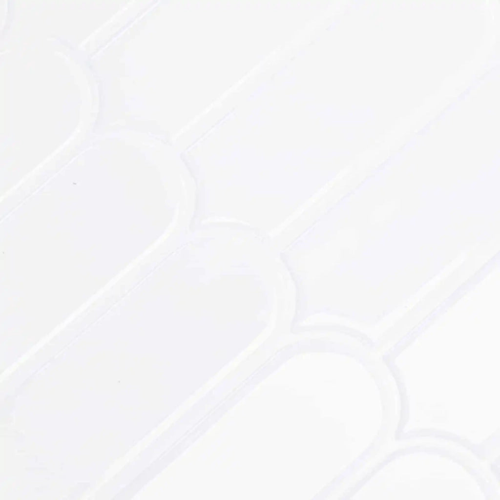 Piastrella Piuma 50 pcs Bianco 30 x 30 cm Poliuretano e PET 42046200