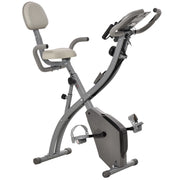 Bicicletta da camera pieghevole ¨C zephmum ¨C 8 livelli resistenza magnetica, sensori manubrio, schermo LCD